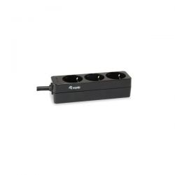 EQuip Hlzati Eloszt 3DIN 1, 1m Black