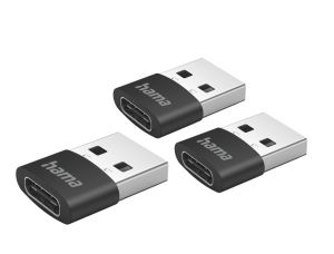 Hama USB-A dug - USB-C aljzat 3db