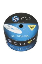 HP CD-R 80 52x zsugor csomagols 50db/csomag (50-es cmke)