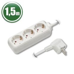 Delight Hlzati Eloszt 3DIN 1, 5m White