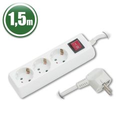 Delight Hlzati Eloszt Kapcsolval 3DIN 1, 5m White