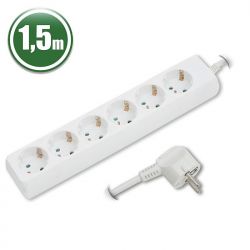 Delight Hlzati Eloszt 6DIN 1, 5m White