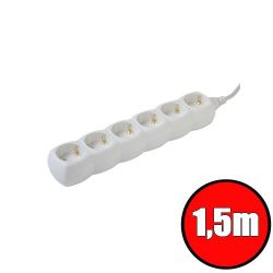 SAL Hlzati Eloszt 6DIN 1, 5m White