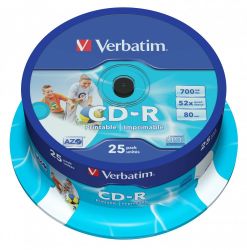 Verbatim CD-R 80 52x 25db/henger (25-s cmke)