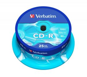Verbatim DataLife CD-R 80 52x 25db/henger (25-s cmke)