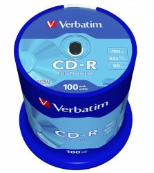 Verbatim DataLife CD-R 80 52x 100db/henger (100-as cmke)