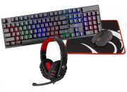  - White Shark Gamer billenty+egr+headset USB HUN